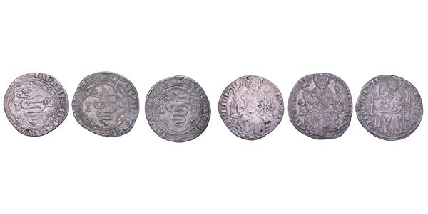 MILANO. Lotto di tre monete.