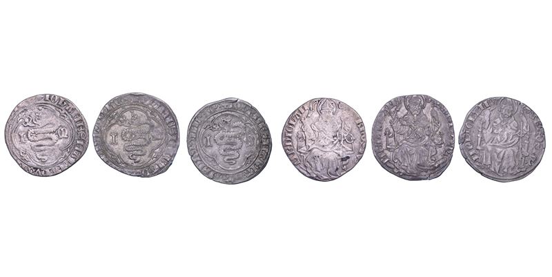 MILANO. Lotto di tre monete.  - Asta Numismatica - Cambi Casa d'Aste