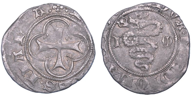 MILANO. GIOVANNI MARIA VISCONTI, 1402-1412. Soldo.  - Asta Numismatica - Cambi Casa d'Aste