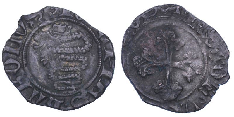 MILANO. GIAN CARLO VISCONTI, 1412. Bissolo.  - Auction Numismatics - Cambi Casa d'Aste