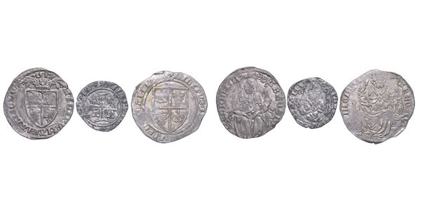 MILANO. Lotto di tre monete.