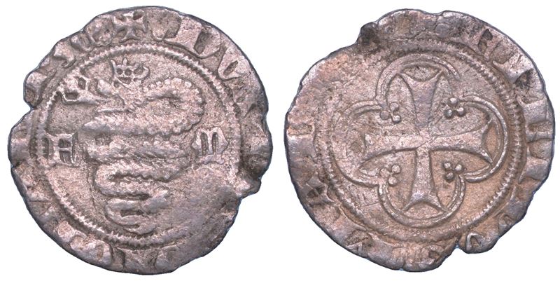 MILANO. FILIPPO MARIA VISCONTI, 1412-1447. Sesino.  - Auction Numismatics - Cambi Casa d'Aste