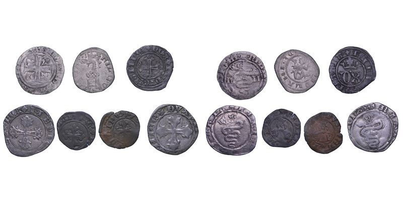 MILANO. Lotto di sette monete.  - Auction Numismatics - Cambi Casa d'Aste