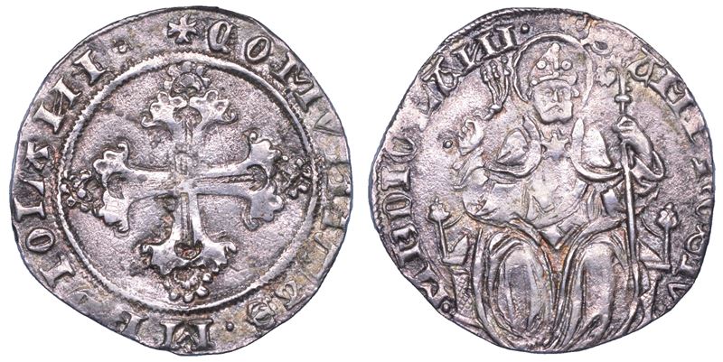 MILANO. REPUBBLICA AMBROSIANA (o SECONDA REPUBBLICA), 1447-1450. Grosso.  - Asta Numismatica - Cambi Casa d'Aste