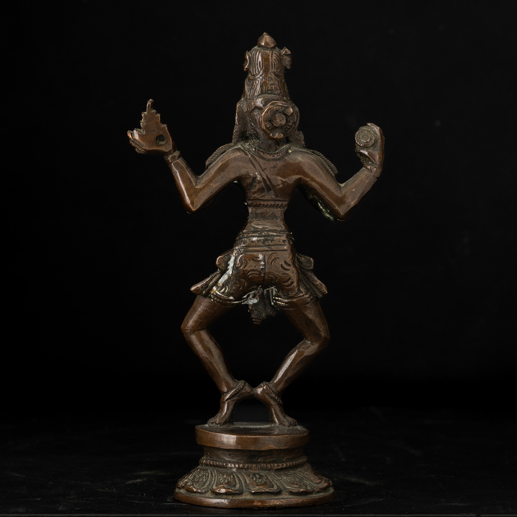 Lotto di tre figure in bronzo, Tibet e India, XIX secolo