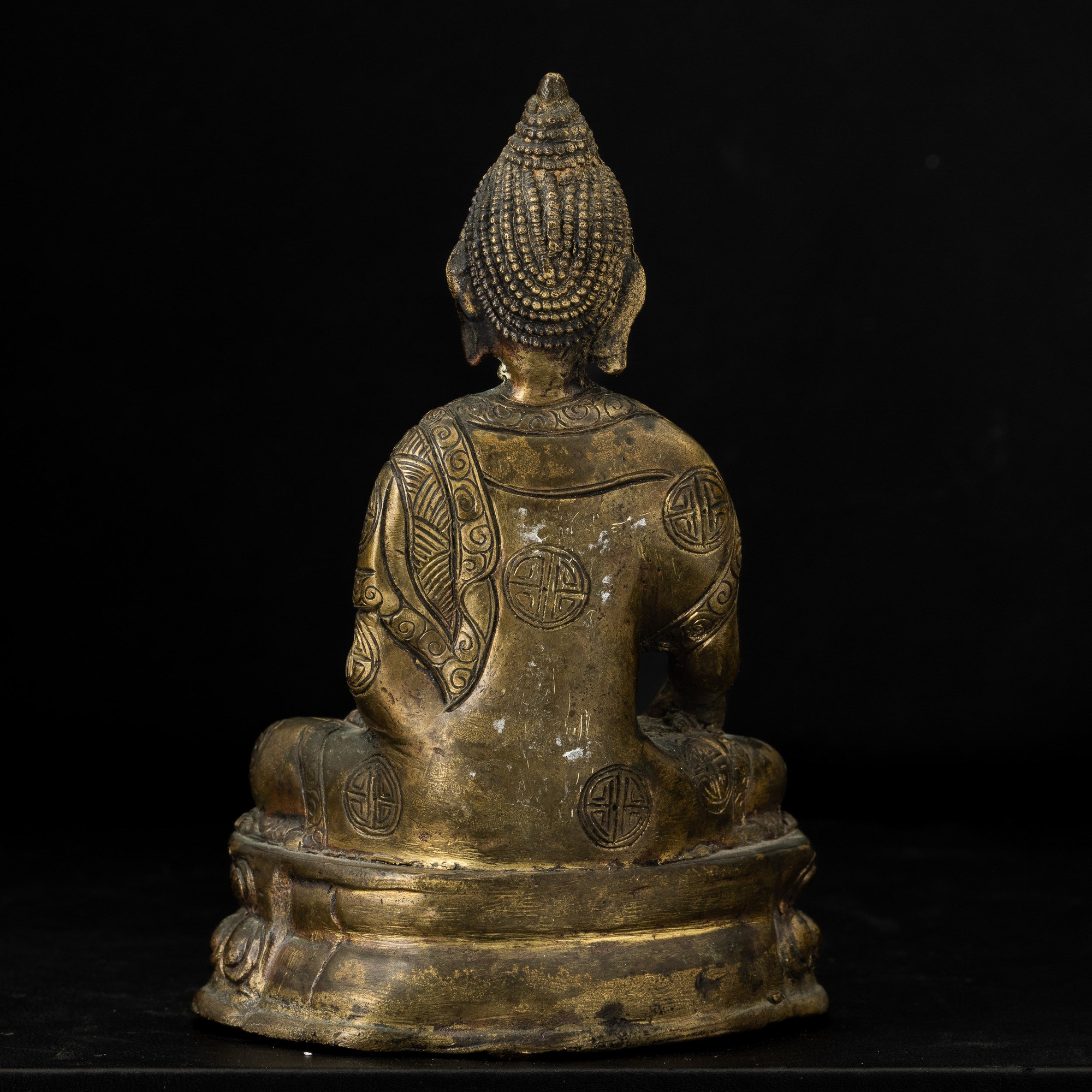 Lotto di tre figure in bronzo, Tibet e India, XIX secolo