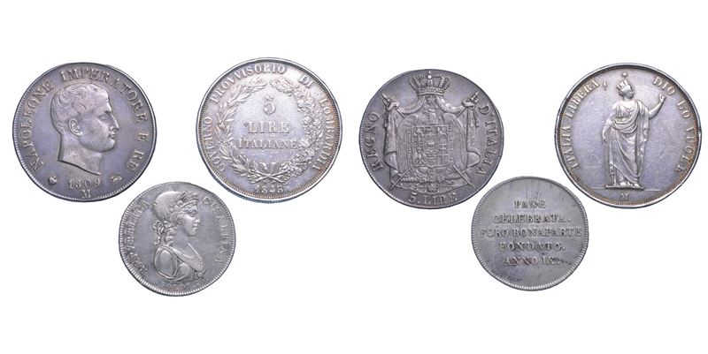 MILANO. Lotto di tre monete.  - Asta Numismatica - Cambi Casa d'Aste