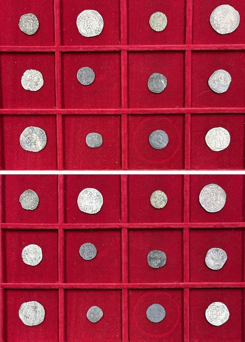 MILANO. FILIPPO II D'ASBURGO, 1554-1598. Lotto di dodici monete.  - Asta Numismatica - Cambi Casa d'Aste