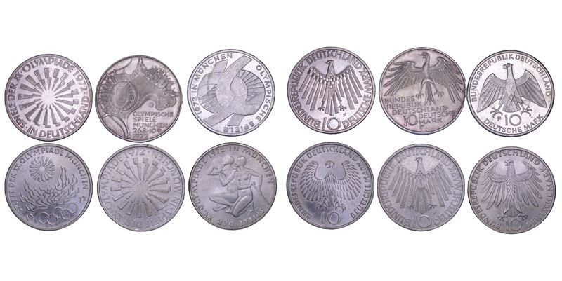 GERMANIA. Lotto di sei monete.  - Asta Numismatica Light - Cambi Casa d'Aste