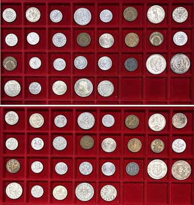 Impero austro-ungarico, Lotto di monete in argento (29 esemplari)