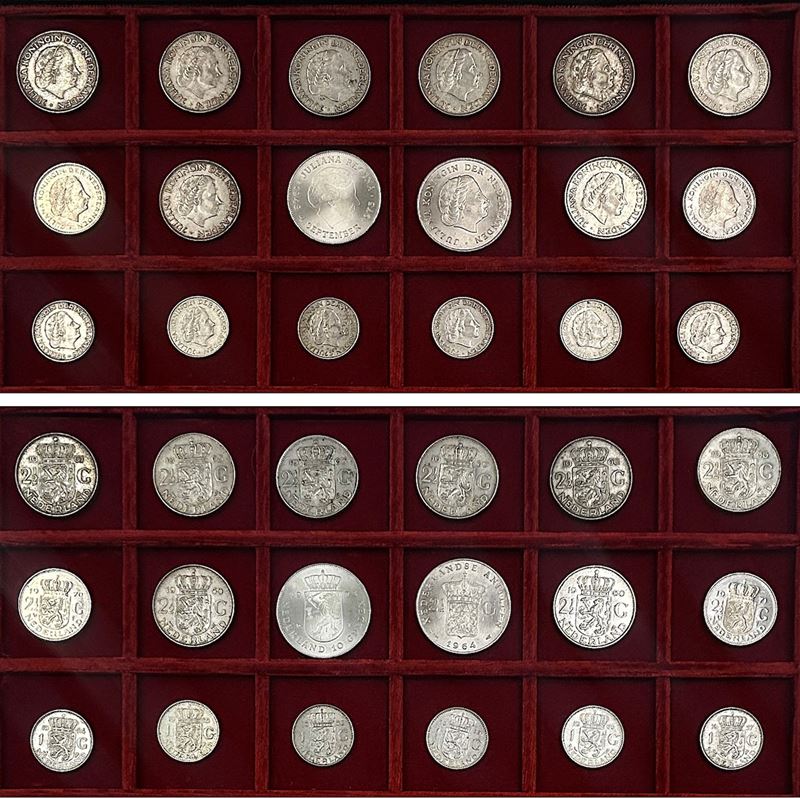 OLANDA. Lotto di diciotto monete.  - Auction Light Numismatics - Cambi Casa d'Aste