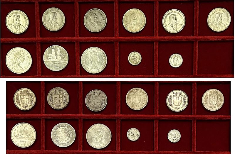 STATI VARI. Lotto di undici monete.  - Auction Light Numismatics - Cambi Casa d'Aste