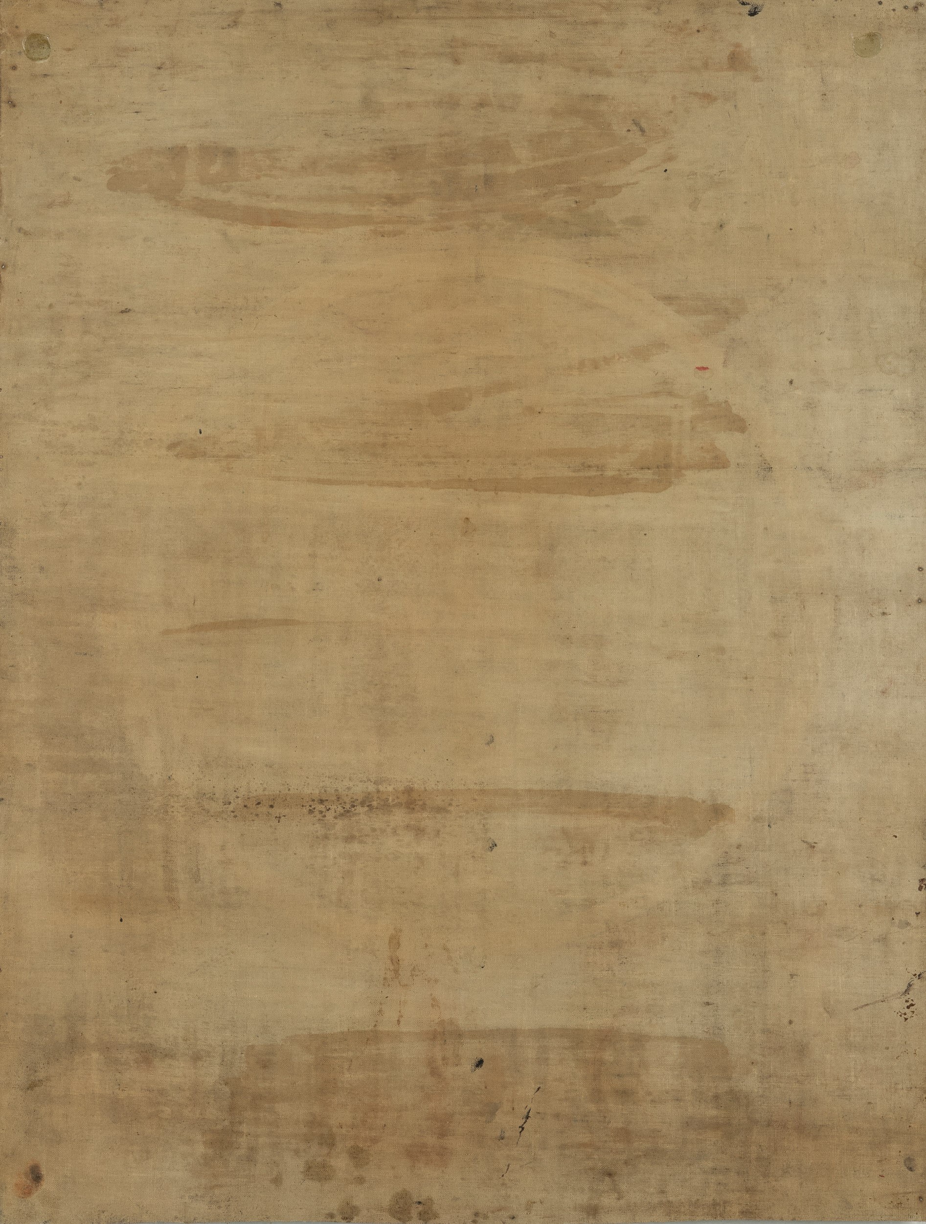 Thangka su carta raffigurante Buddha e divinità, Tibet, XIX secolo, incorniciato