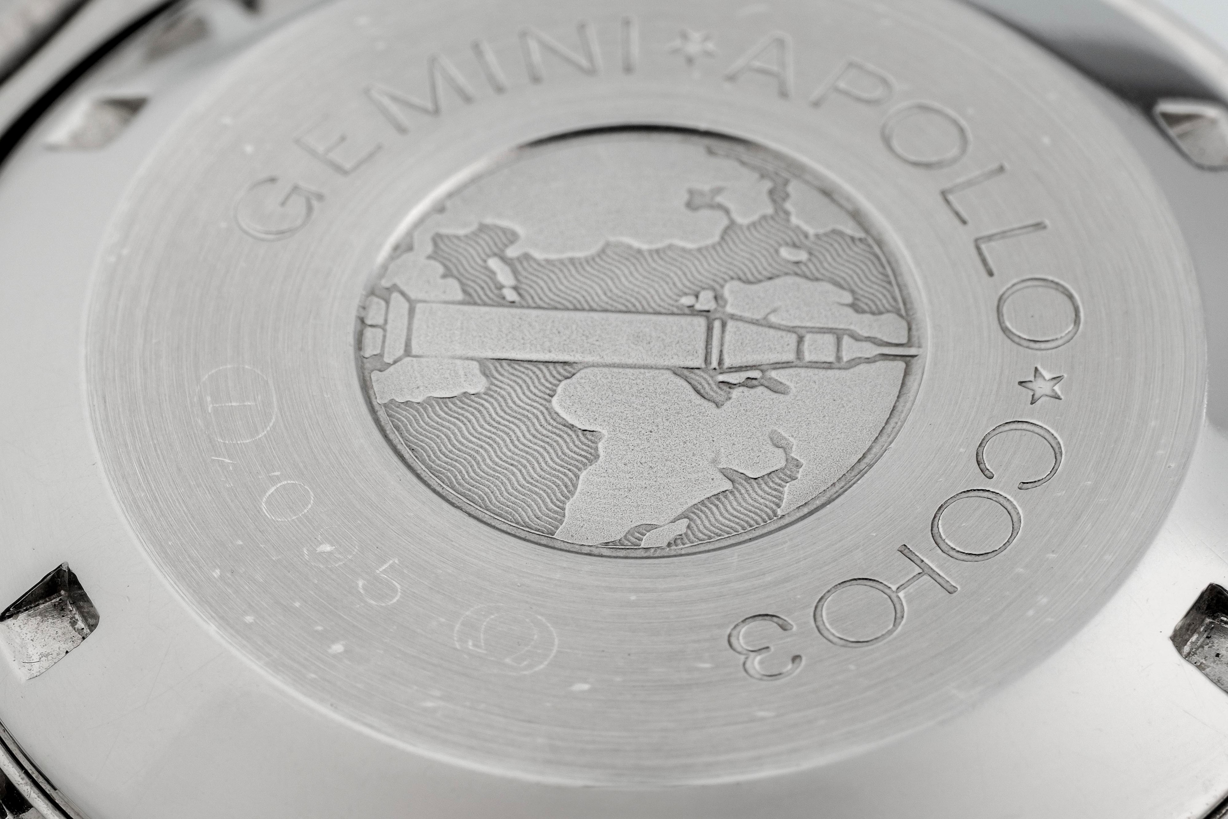 Omega - Speedmaster “Apollo Soyuz” ref. ST 145.0022, acciaio, quadrante nero con emblema (95/500 ...