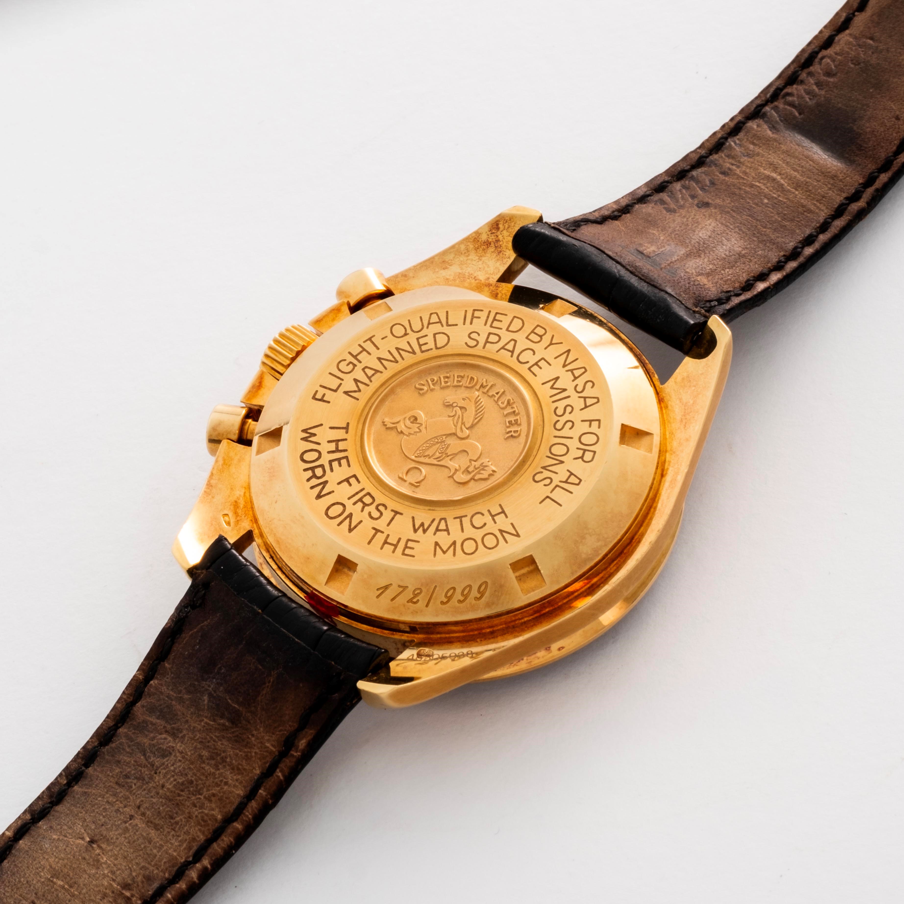 Omega - Speedmaster Professional “Jubilee” ref. 1450052 in oro giallo 18k