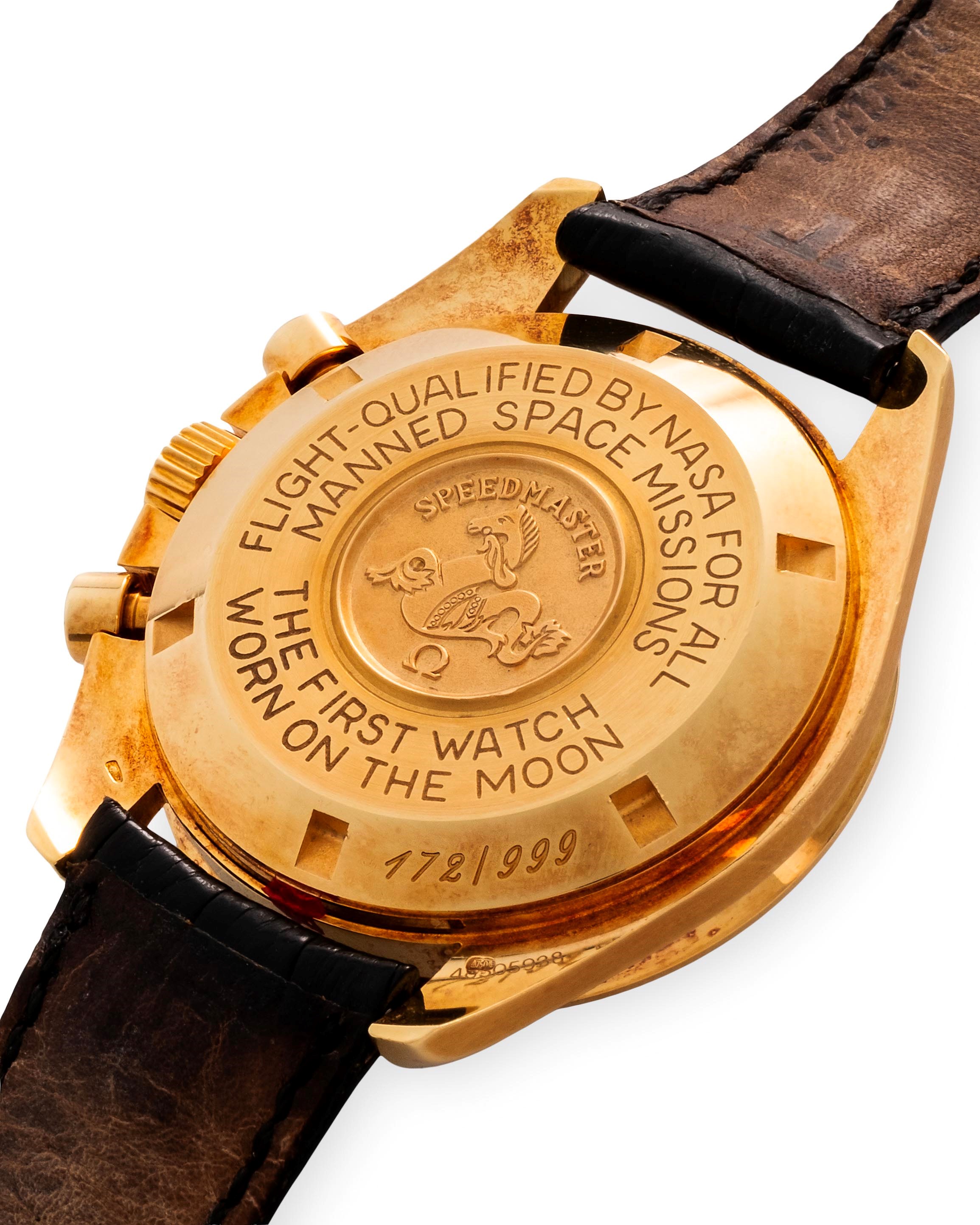Omega - Speedmaster Professional “Jubilee” ref. 1450052 in oro giallo 18k