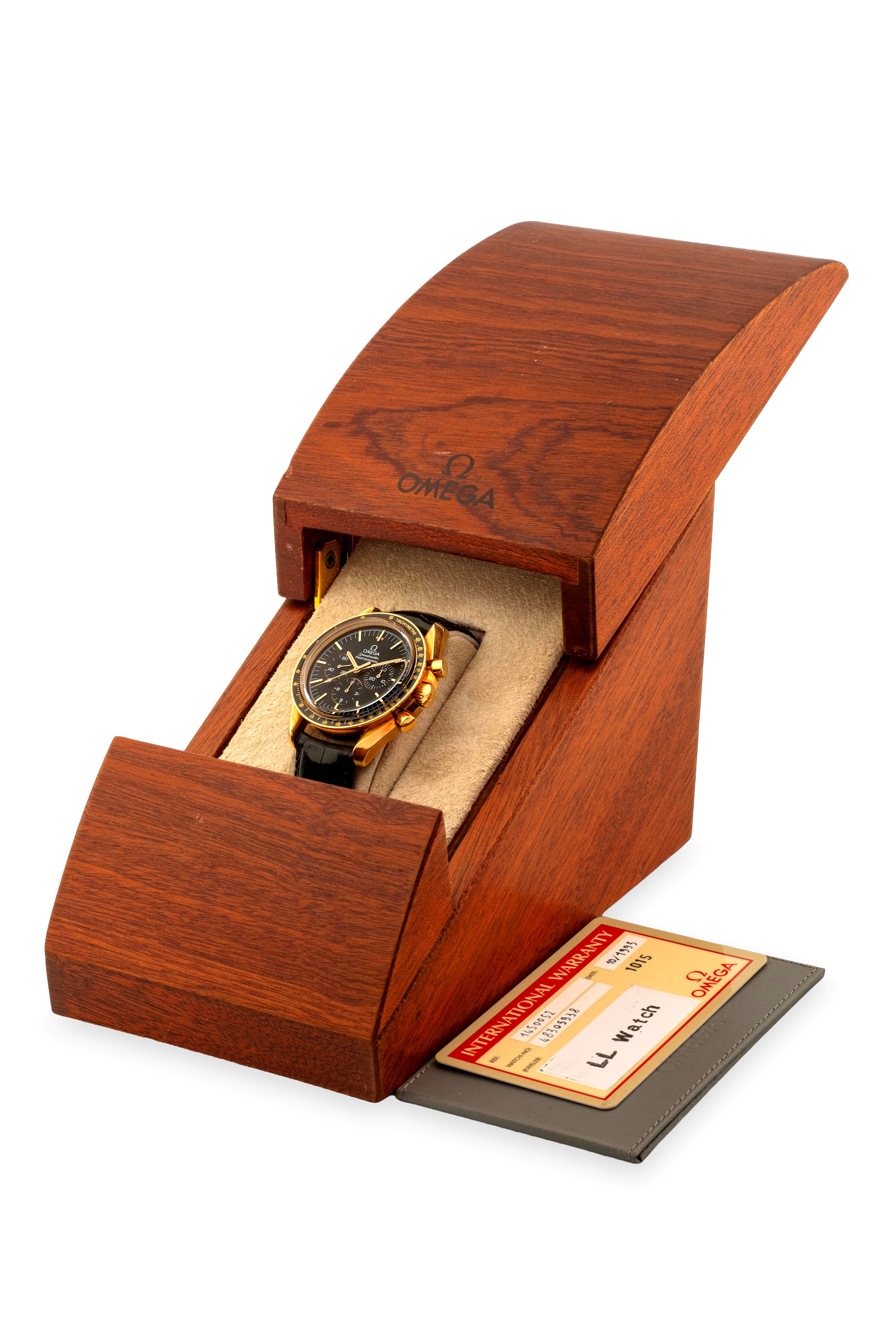 Omega - Speedmaster Professional “Jubilee” ref. 1450052 in oro giallo 18k