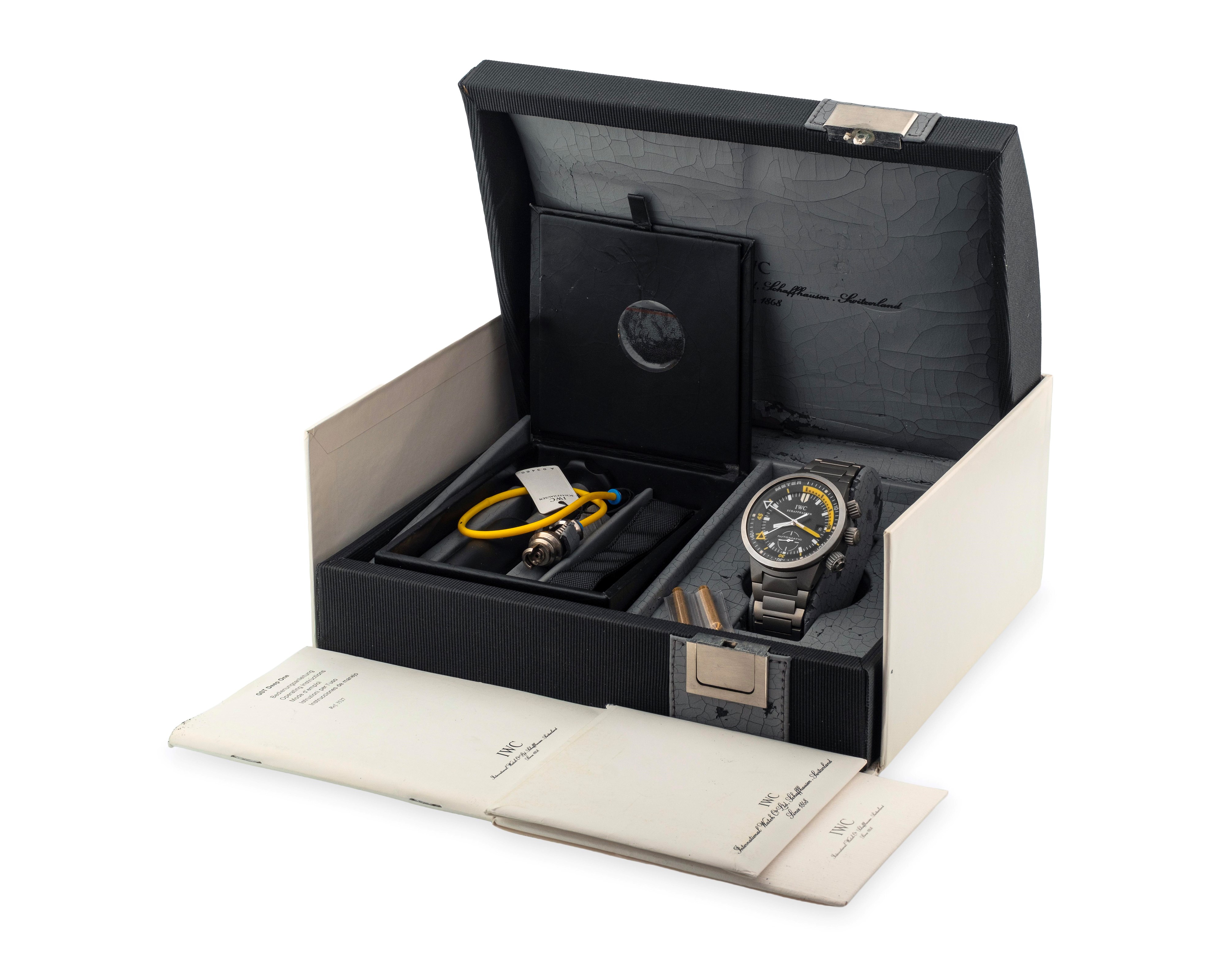 Iwc - GST Deep One ref. 3527 in titanio con profondimetro