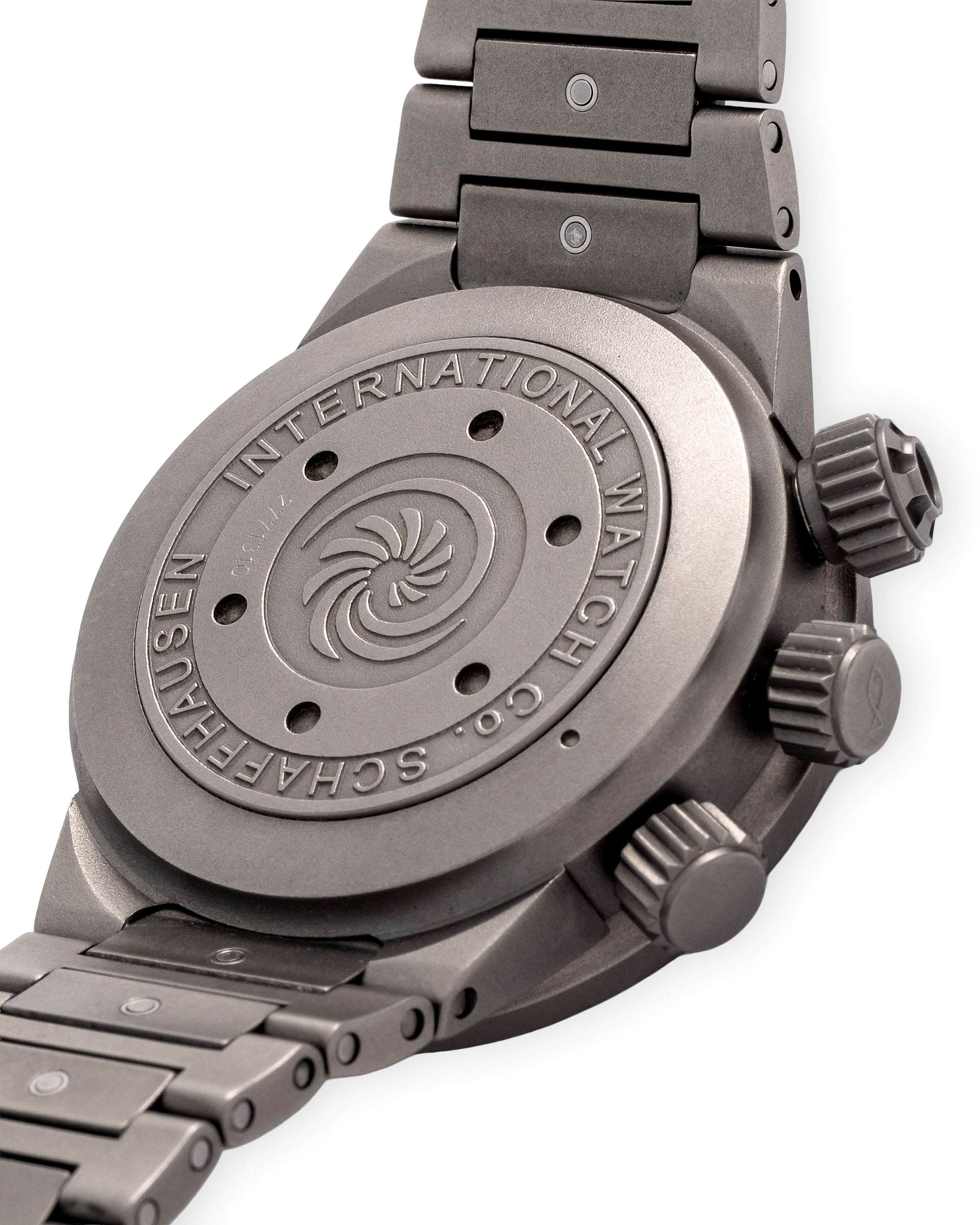 Iwc - GST Deep One ref. 3527 in titanio con profondimetro