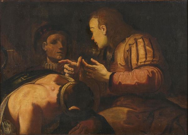 Scuola lombarda del XVII secolo Giuseppe interpreta i sogni