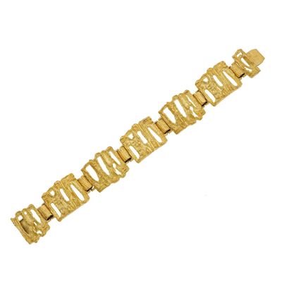Sforza. Bracciale a Maglie Rettangolari
