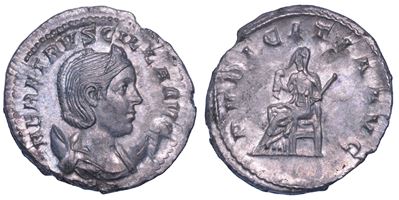 ERENNIA ETRUSCILLA, Antoniniano con Busto diademato e drappeggiato (249-251 d.C.)