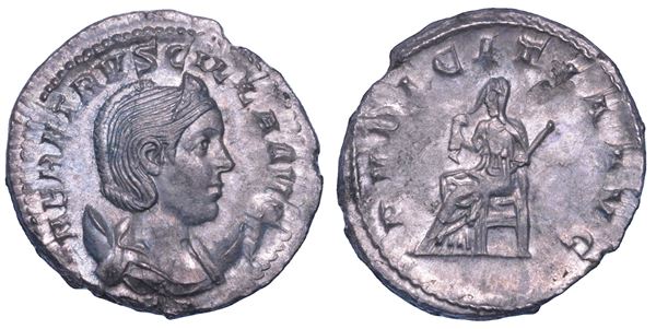 ERENNIA ETRUSCILLA (moglie di Traiano Decio e madre di Erennio Etrusco), 249-251. Antoniniano.