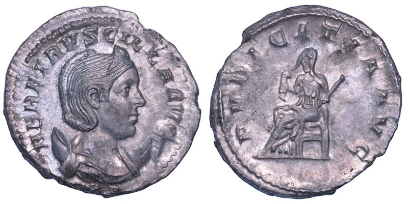 ERENNIA ETRUSCILLA (moglie di Traiano Decio e madre di Erennio Etrusco), 249-251. Antoniniano.  - Asta Numismatica - Cambi Casa d'Aste