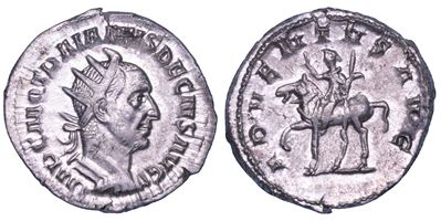 TRAIANO DECIO, Antoniniano, Roma, 249-251 d.C.