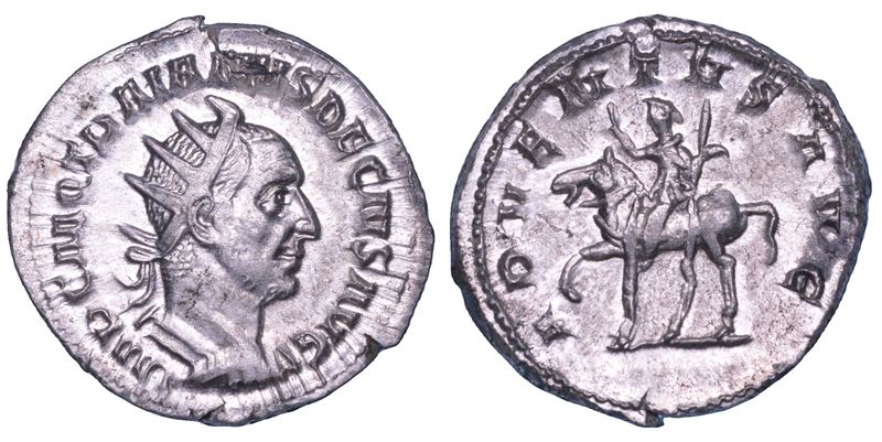 TRAIANO DECIO, 249-251. Antoniniano. Roma.  - Auction Numismatics - Cambi Casa d'Aste
