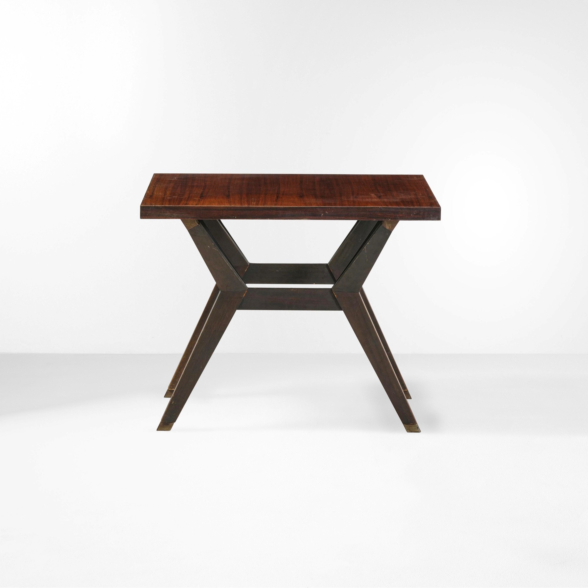 Ennio Fazioli - Tavolo mod. Tolomeo, legno e metallo