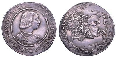 Galeazzo Maria Sforza, Grosso da 8 Soldi (1466-1476)