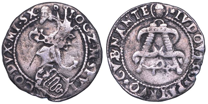 MILANO. GIAN GALEAZZO MARIA SFORZA - REGGENZA DI LUDOVICO MARIA SFORZA, 1480-1494. Grosso da 3 Soldi.  - Asta Numismatica - Cambi Casa d'Aste