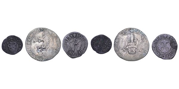 MILANO. Lotto di tre monete.