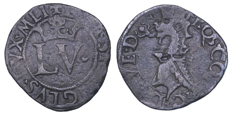MILANO. LUDOVICO MARIA SFORZA (DETTO IL MORO), 1494-1499. Trillina.  - Asta Numismatica - Cambi Casa d'Aste