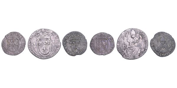 MILANO. Lotto di tre monete.