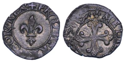 Francese, Denaro di Francesco I D'Angoulême, 1515-1521