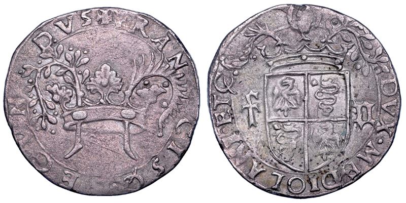 MILANO. FRANCESCO II SFORZA. 1521-1535. Grosso da 5 Soldi.  - Asta Numismatica - Cambi Casa d'Aste