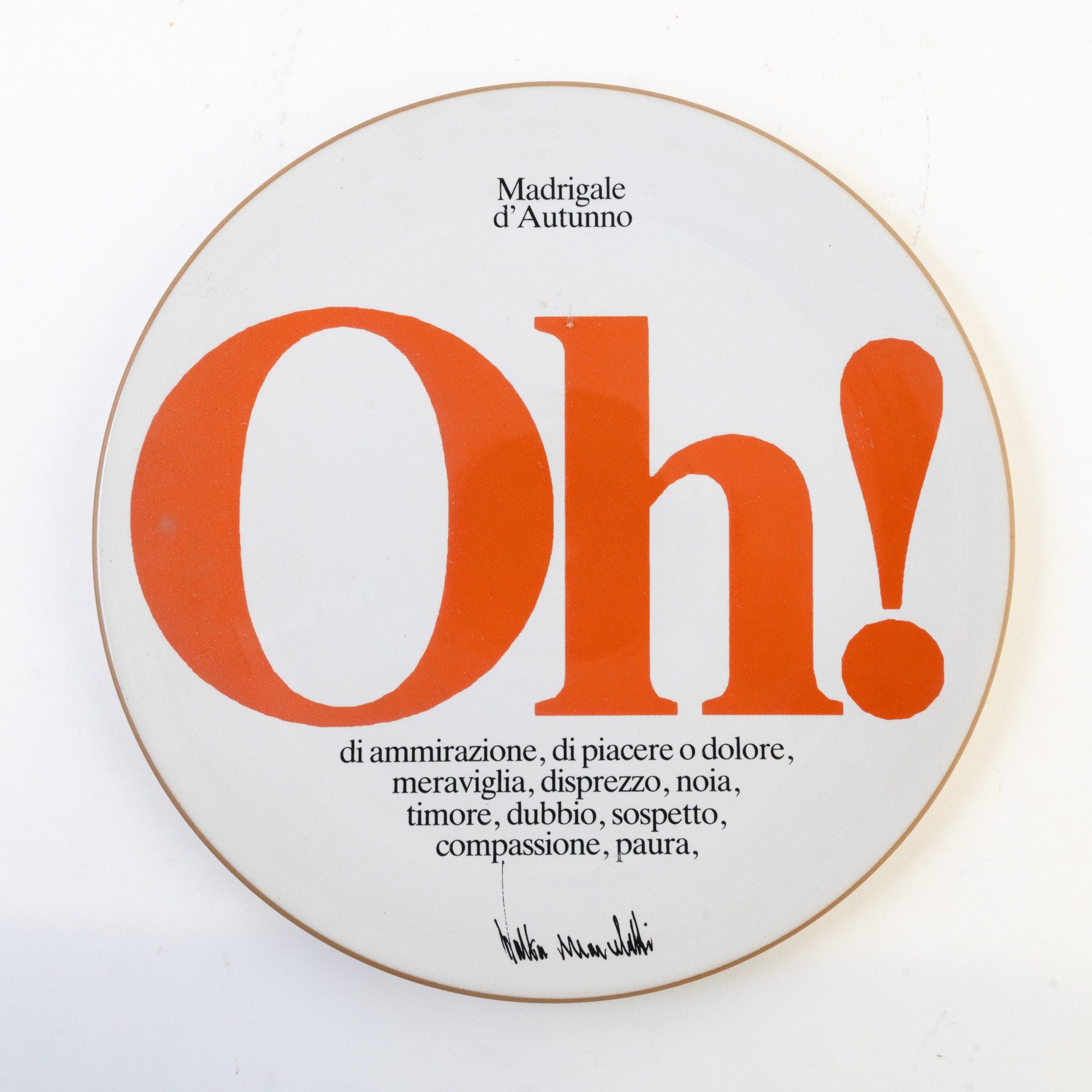 Autori Vari - Lotto composto da quattro piatti (senza titolo)