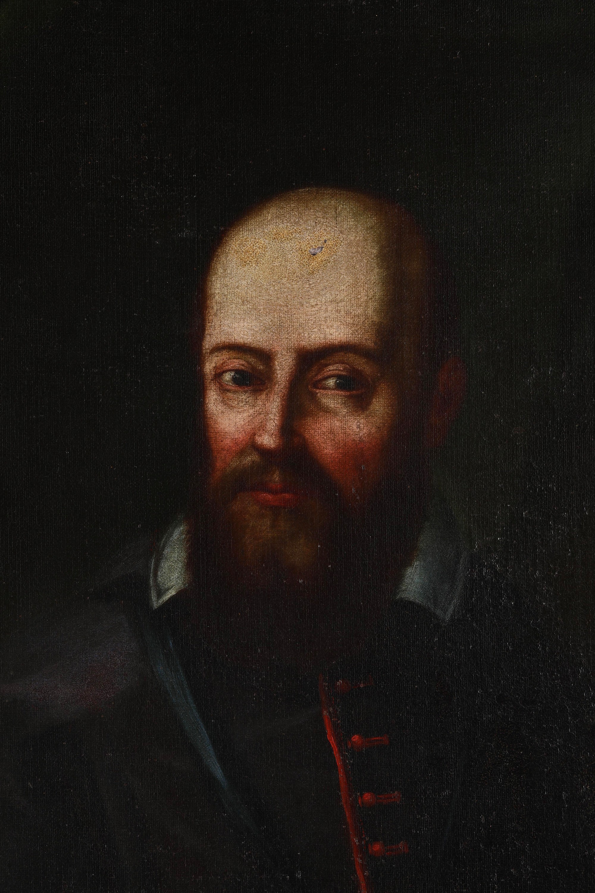 Scuola del XVII secolo Ritratto di prelato