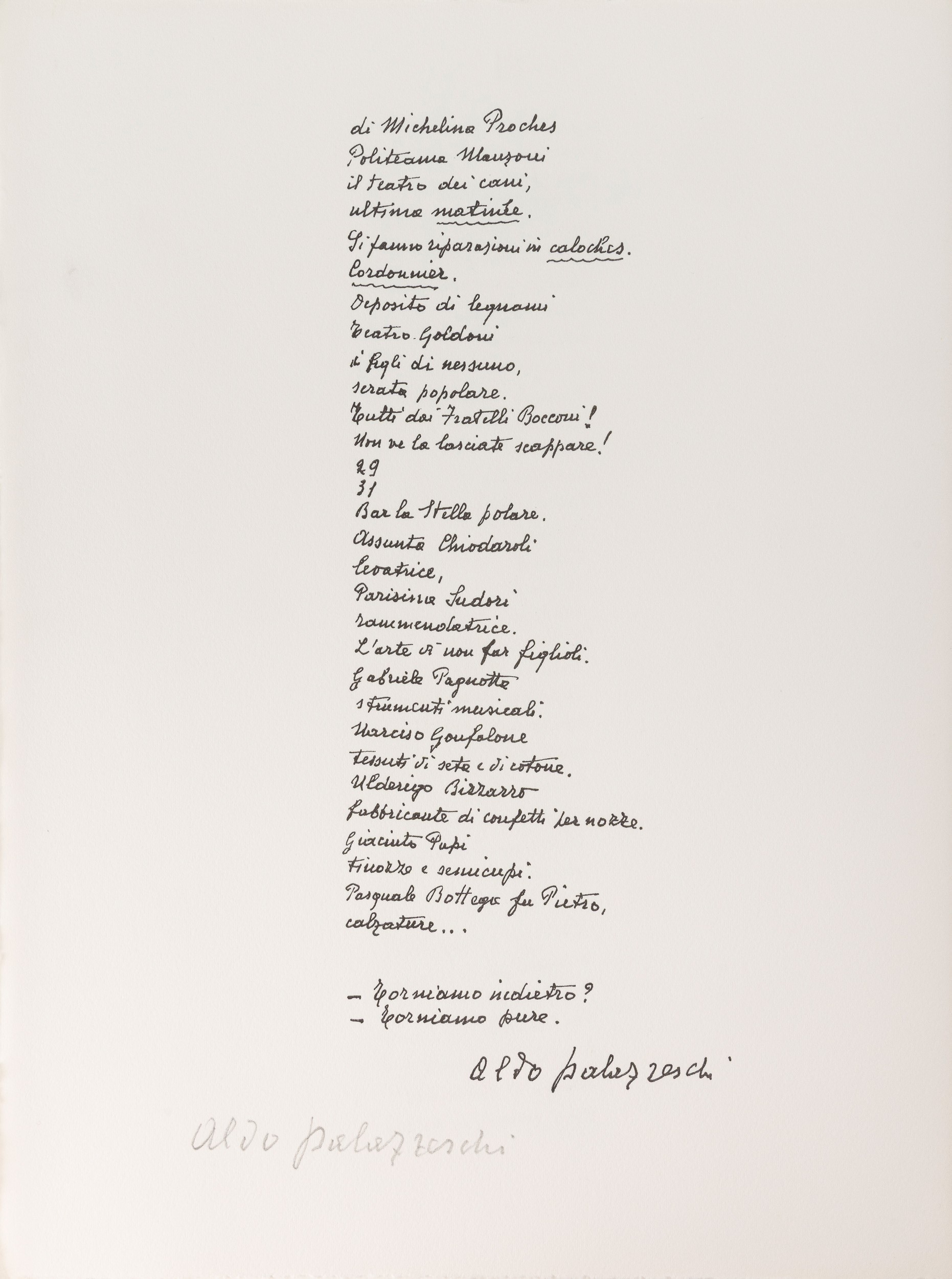 Alberto Magnelli - Aldo Palazzeschi - Magnelli - Palazzeschi, La passeggiata (libro d'artista con...