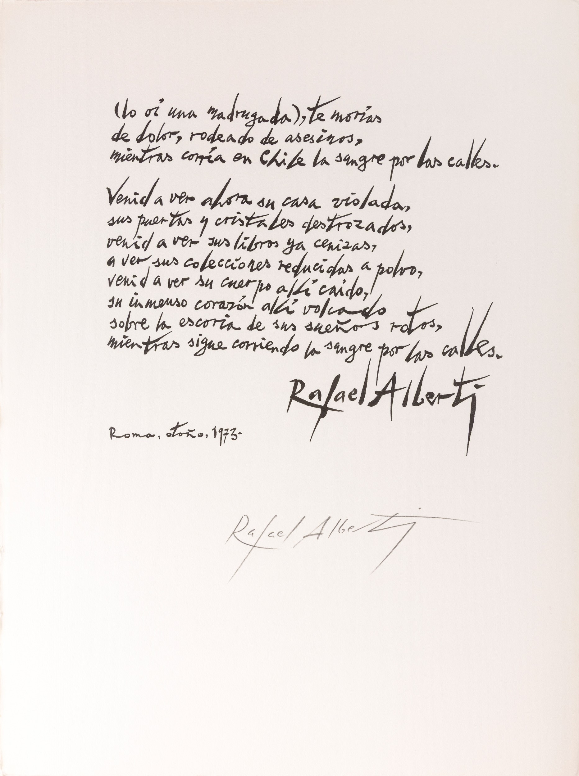 Piero Dorazio - Pablo Neruda - La nave (libro d'artista con tre litografie)