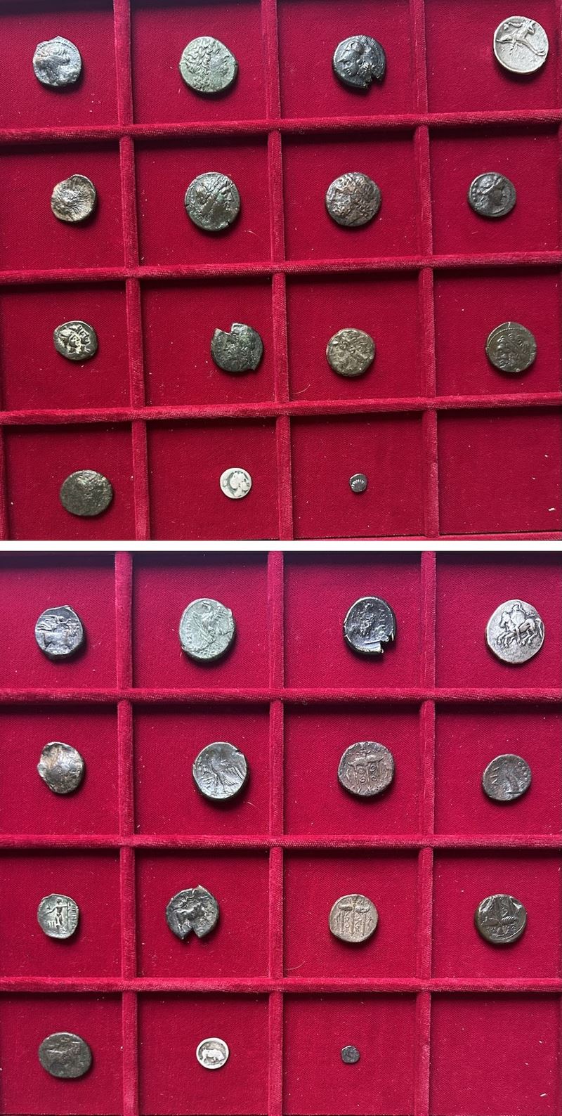 MAGNA GRECIA E SICILIA. Lotto di quindici monete.