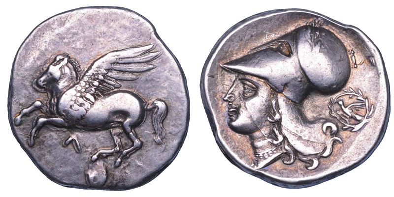 AKARNANIA - LEUKAS. Statere, circa 320-280 a.C.