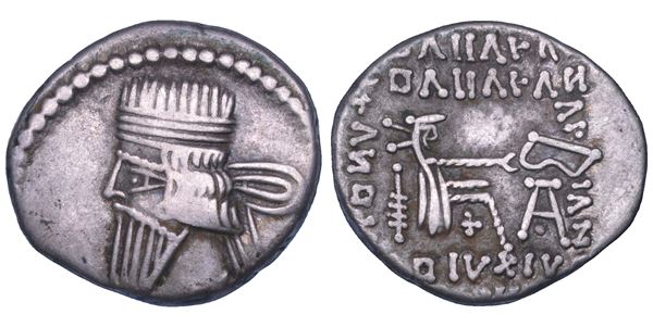 PARTHIA - ARSACIDI. GOTARZES II, 40-51 d.C. Dracma.