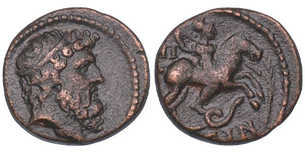 PISIDIA - ISINDA. Coniazione civica, 8-9 d.C.