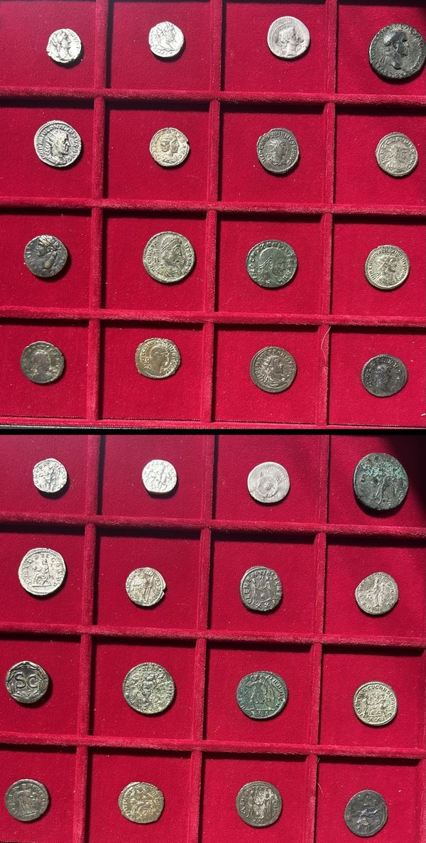 IMPERO ROMANO. Lotto di sedici monete.