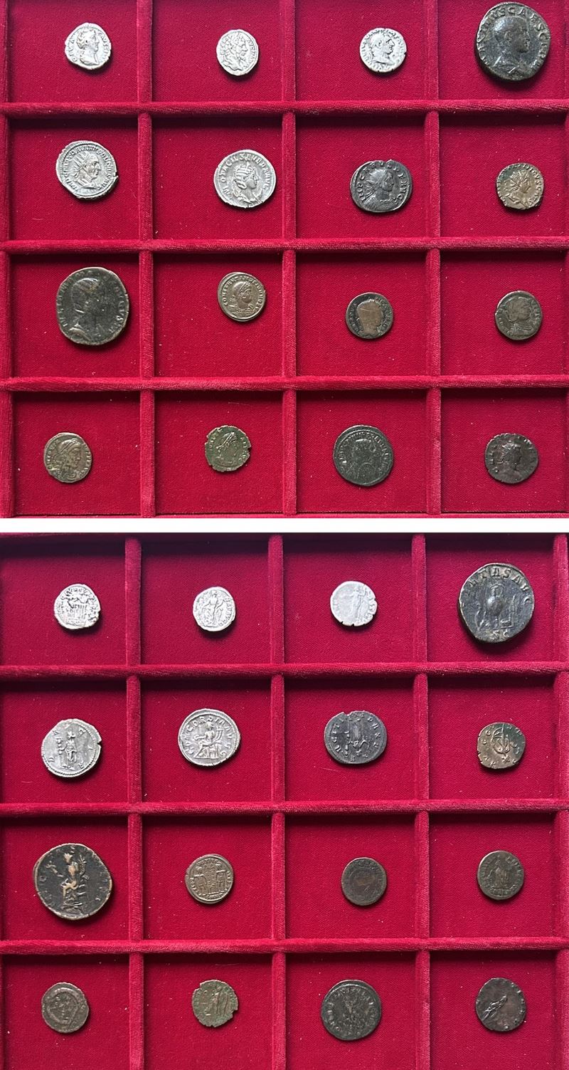 IMPERO ROMANO. Lotto di sedici monete.  - Auction Numismatics - Cambi Casa d'Aste