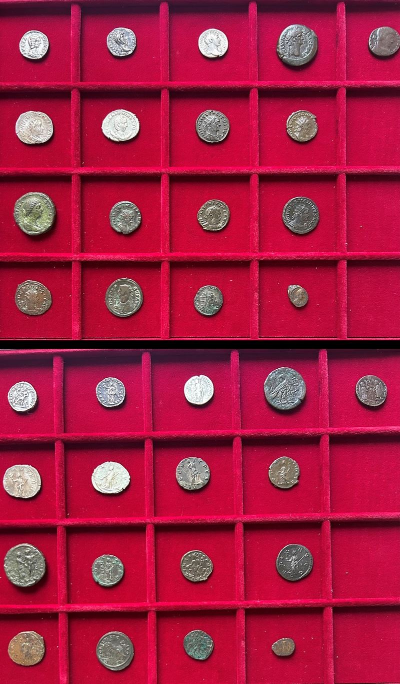 IMPERO ROMANO. Lotto di diciassette monete.  - Asta Numismatica - Cambi Casa d'Aste
