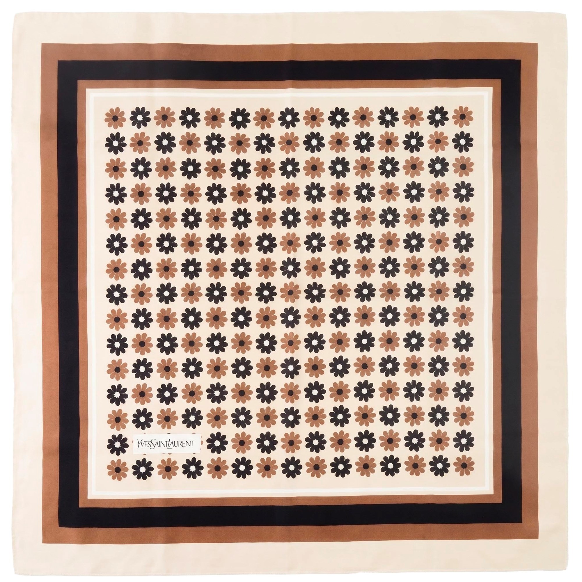 Yves Saint Laurent - Tre foulard in seta